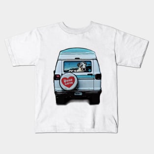 Dane In Camper Van Kids T-Shirt